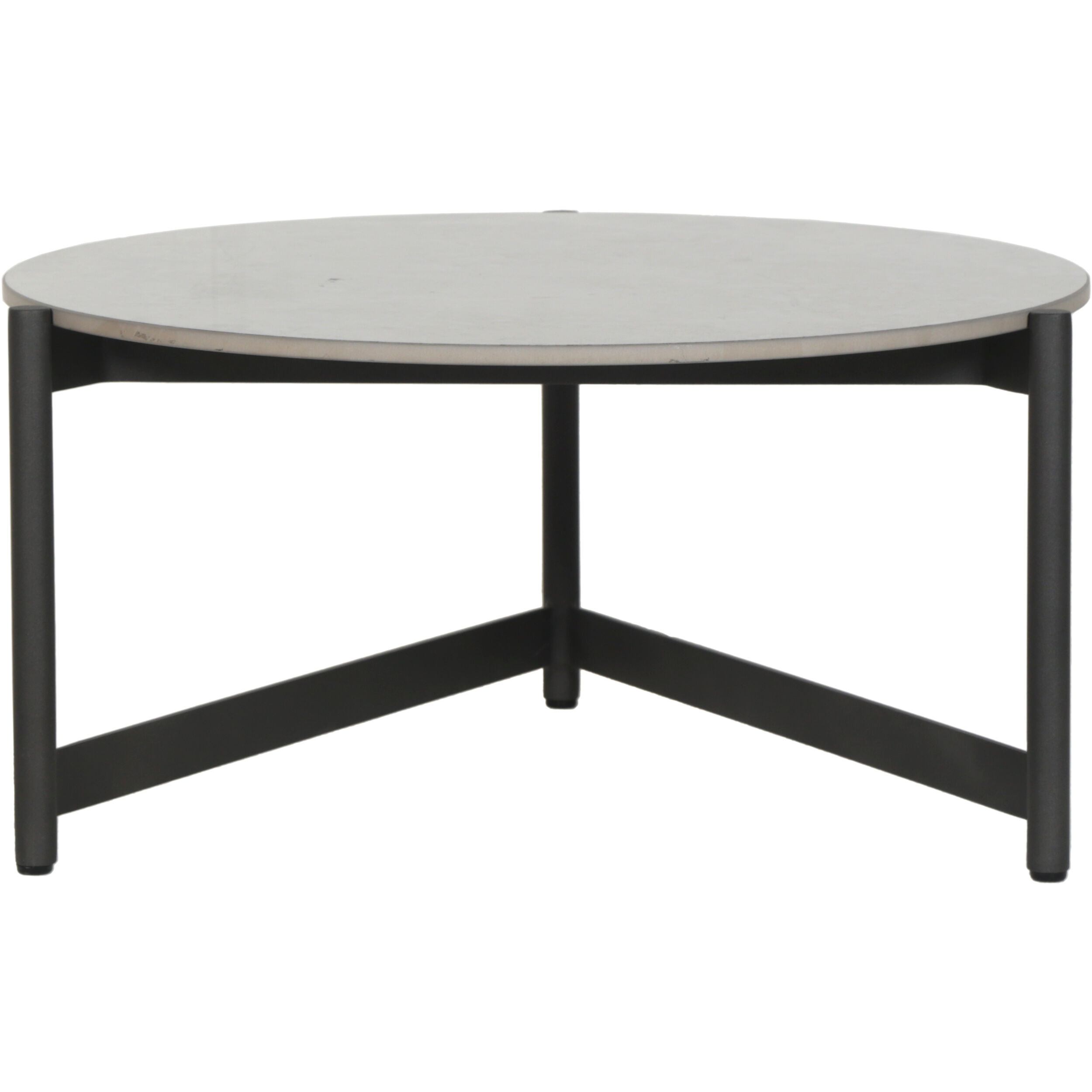 Amalfi 26 X 13.5 inch Grey Outdoor Coffee Table, Small